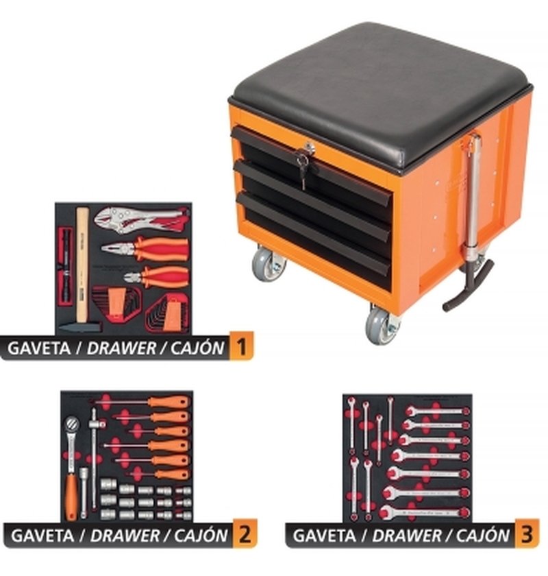 Caixa Cargobox Confort 60 peças TRAMONTINA-PRO